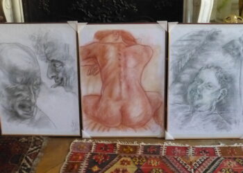 dessins grand format 50×70