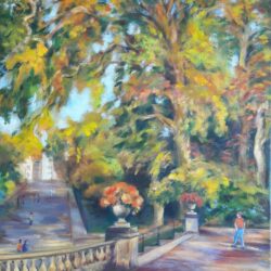 Automne-J.du-Luxembourg-Acrylique-65X54