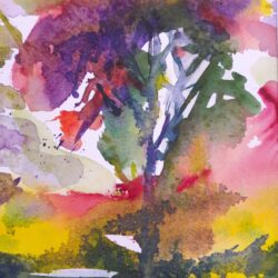 Printemps-Aquarelle-sur-papier-Format-30×24-2