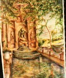 Re-exposure-of-fontaine-medicis-aquarelle