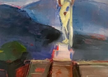 Huile sur papier