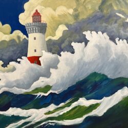 V-Pommellet-Phare-dans-la-Tempete-.Vinylique