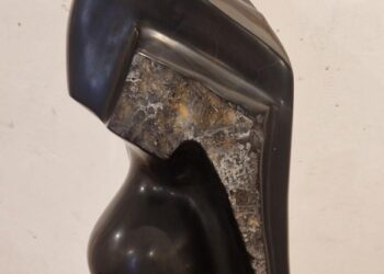 Impala. Marbre noir de Belgique